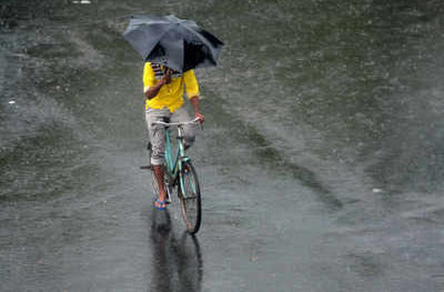 kolkata rainfall monsoon weakens