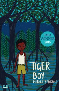 Tiger Boy with saba logo