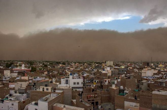 Heavy dust storm kills more than people in UP, Rajasthan.