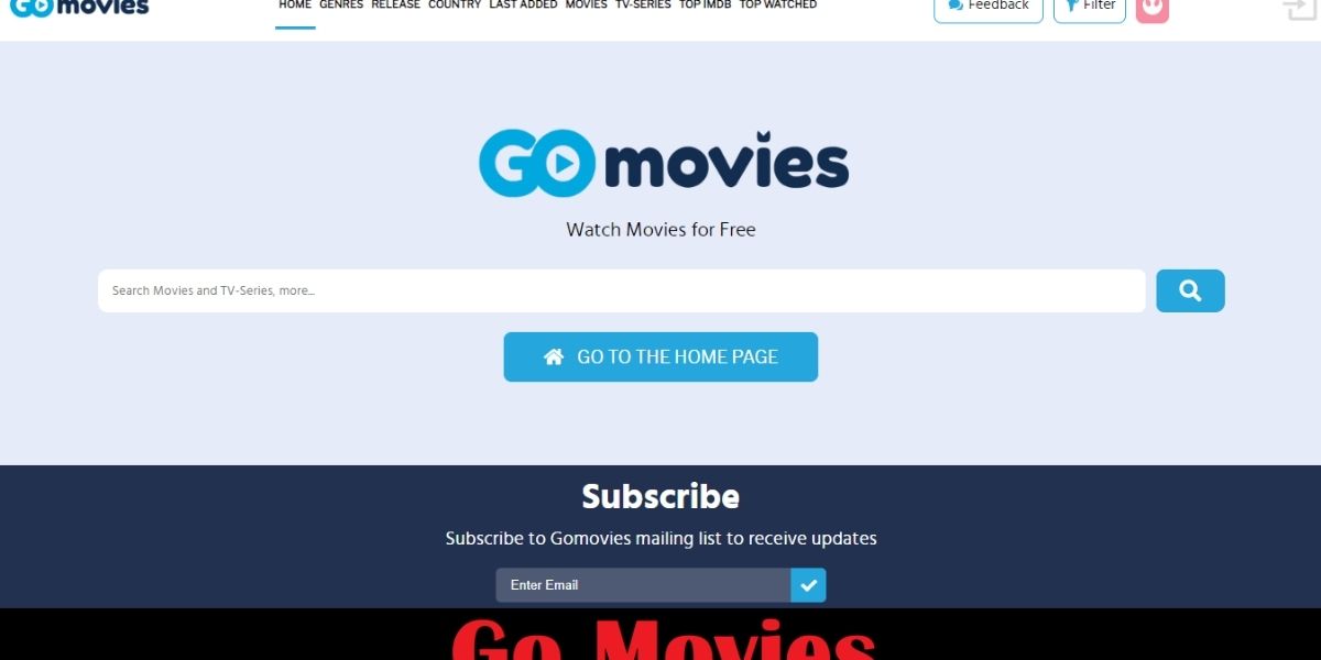 Website for downloading illegal movies from Gomovies