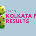 Kolkata FF 1.2.2021 Online Result (Live Update) Today Fatafat