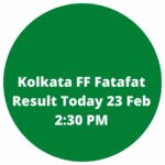 Kolkata fatafat, Kolkata fatafat results, kolkata fatafat results today, Kolkata FF, kolkata ff results, kolkata ff results online