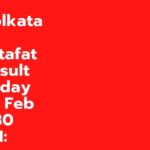 Kolkata FF Fatafat Result Today 25 Feb 5:30 PM: