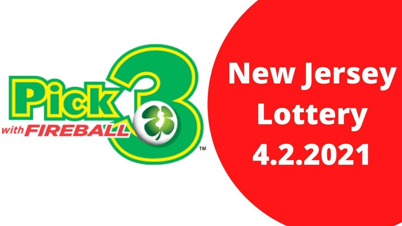 new jersey lottery pick 3 & 4