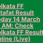 Kolkata FF Fatafat Result Today 14 March 10 AM: Check Kolkata FF Result Online (Live)