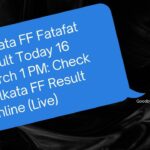 Kolkata FF Fatafat Result Today 16 March 1 PM: Check Kolkata FF Result Online (Live)