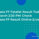 Kolkata FF Fatafat Result Today 20 March 2:30 PM: Check Kolkata FF Result Online (Live)