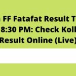 Kolkata FF Fatafat Result Today 23 March 8:30 PM: Check Kolkata FF Result Online (Live)