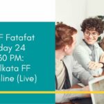 Kolkata FF Fatafat Result Today 24 March 8:30 PM: Check Kolkata FF Result Online (Live)