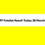 Kolkata FF Fatafat Result Today 28 March 1 PM