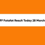 Kolkata FF Fatafat Result Today 28 March 10 AM