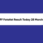 Kolkata FF Fatafat Result Today 28 March 11:30 AM