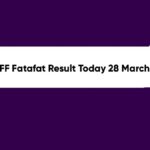 Kolkata FF Fatafat Result Today 28 March 2:30 PM