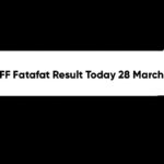 Kolkata FF Fatafat Result Today 28 March 4 PM