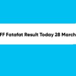 Kolkata FF Fatafat Result Today 28 March 7 PM
