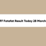 Kolkata FF Fatafat Result Today 28 March 8:30 PM