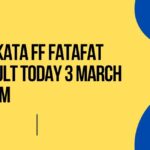 Kolkata FF Fatafat Result Today 3 March 10 AM