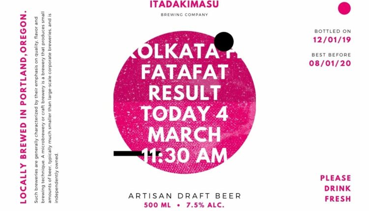 Kolkata FF Fatafat Result Today 4 March 11:30 AM