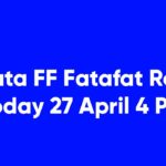Kolkata FF Fatafat Result Today 27 April 4 PM