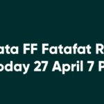 Kolkata FF Fatafat Result Today 27 April 7 PM