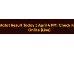 Kolkata FF Fatafat Result Today 3 April 4 PM: Check Kolkata FF Result Online (Live)