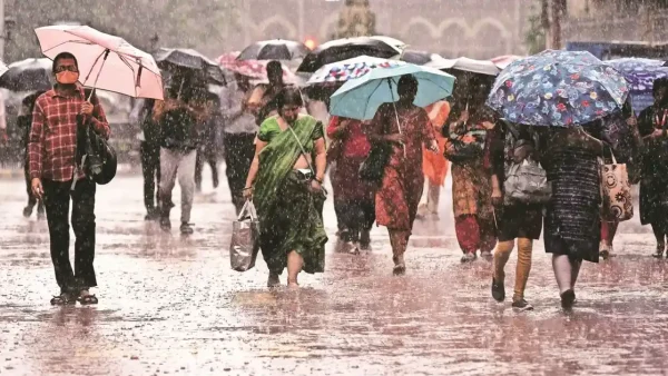 Mumbai Rains Bring Relief from Intense Heat as Crucial Lake Levels Drop to 8.68%
