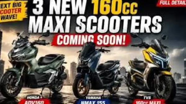 New 160cc Maxi-Scooters: TVS, Honda, and Yamaha Race to Launch