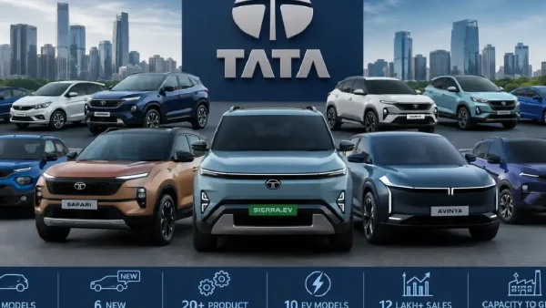 Tata Motors FY2031 Roadmap: 15 Models, 6 New Cars and 12 Lakh Sales Target