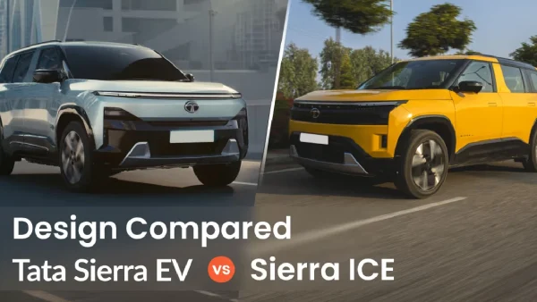 Tata Sierra EV vs ICE: Design Differences Between the Two Models Explained