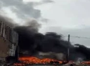 Vapi Scrap Godown Fire: Blaze Spreads to 4 Units, Doused After 4 Hours