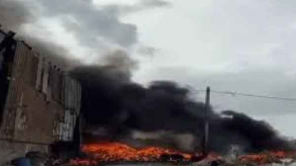 Vapi Scrap Godown Fire: Blaze Spreads to 4 Units, Doused After 4 Hours
