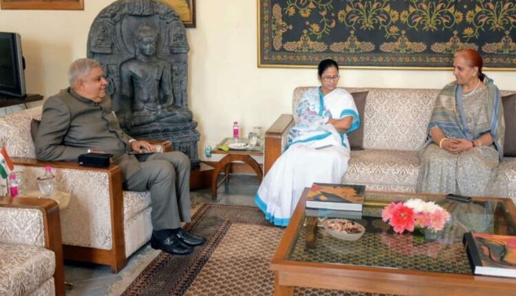 Mamata Meets Dhankhar