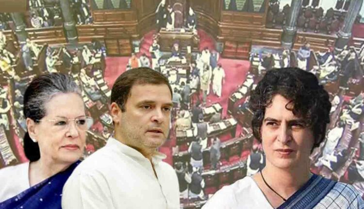 Priyanka Gandhi in Rajya Sabha