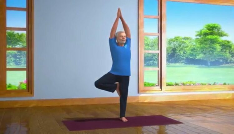 PM Yoga Message