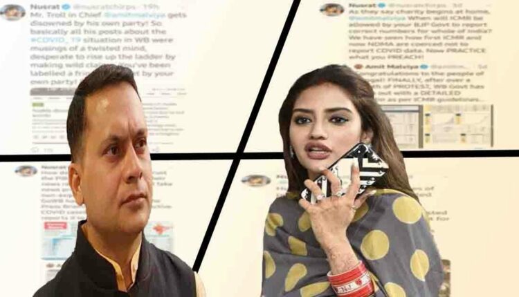 Nusrat Jahan Takes On Amit Malviya