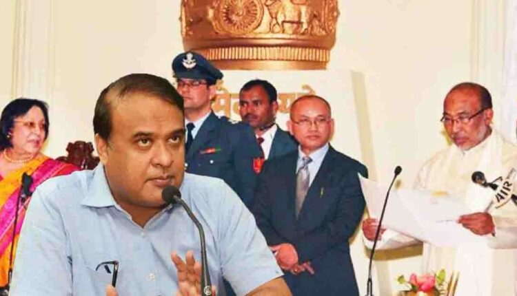 Crisis Manager Himanta Biswa Sarma in Imphal