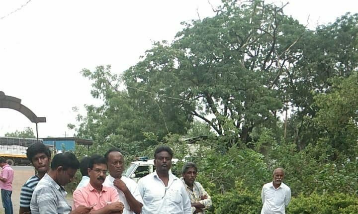 Khammam Devarapalli Highway Agitation