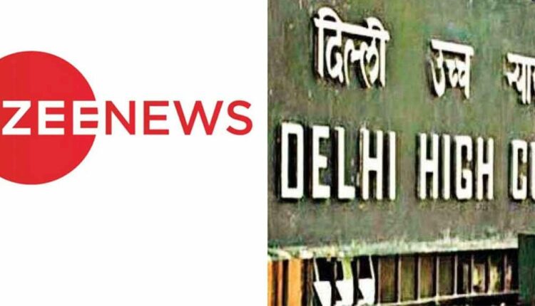 Zee News Delhi Riot Reporting