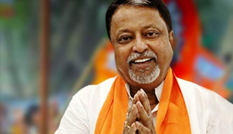 BJP Leader Mukul Roy Name