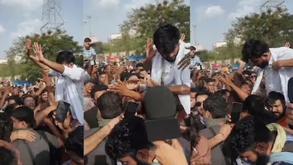 Jaipur Protest: জয়পুরে খোদ ক্যামেরার সামনেই থাপ্পড়, আক্রান্ত ‘ককরোচ জনতা পার্টি’-র প্রতিষ্ঠাতা অভিজিৎ দিপকে