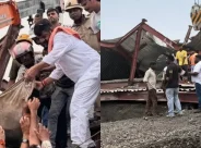 তারাতলায় বিধ্বংসী দুর্ঘটনা: ভেঙে পড়ল গুদামের চাল, ধ্বংসস্তূপের নিচে আটকে অনেকে