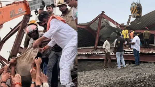 তারাতলায় বিধ্বংসী দুর্ঘটনা: ভেঙে পড়ল গুদামের চাল, ধ্বংসস্তূপের নিচে আটকে অনেকে