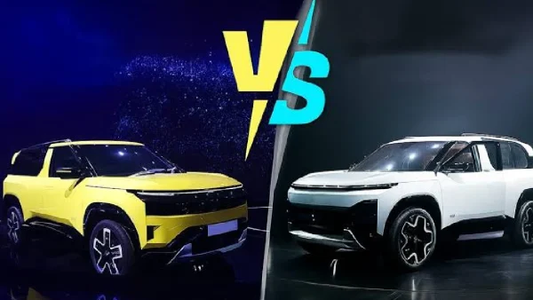 Tata Sierra EV vs ICE: নতুন লুকে টাটা সিয়েরা, ইভি এবং পেট্রোল ভার্সনের ডিজাইনে কী কী ফারাক?